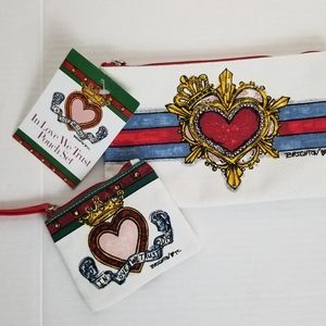 Brighton 2-pc Set Makeup Bag